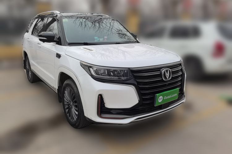 Used CHANGAN CS95 2021 2.0T Two-Wheel Drive Luxury Version Front Right 45 Deg