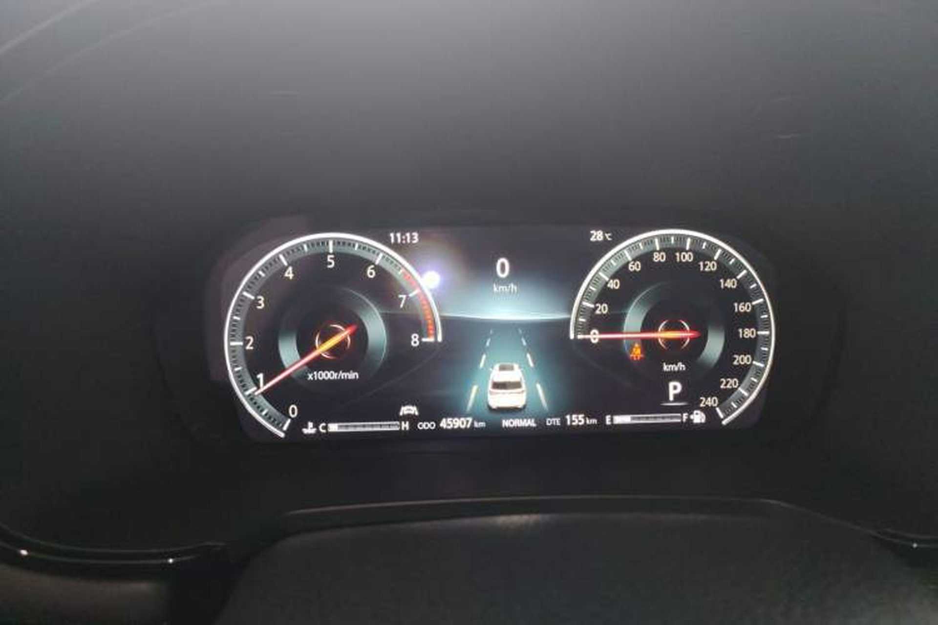 Used CHANGAN CS95 2021 2.0T Two-Wheel Drive Luxury Version Instrument Cluster