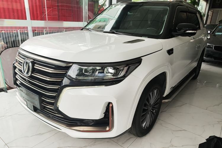Used CHANGAN CS95 2021 2.0T Two-Wheel Drive Luxury Version Guazi used car, China used car export, Used car for sale, Used CHANGAN cars, Cheapest cars for sale