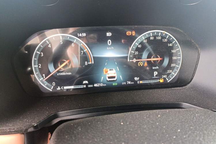 Used CHANGAN CS95 2023 2.0T All-Wheel Drive Premium PLUS Instrument Cluster