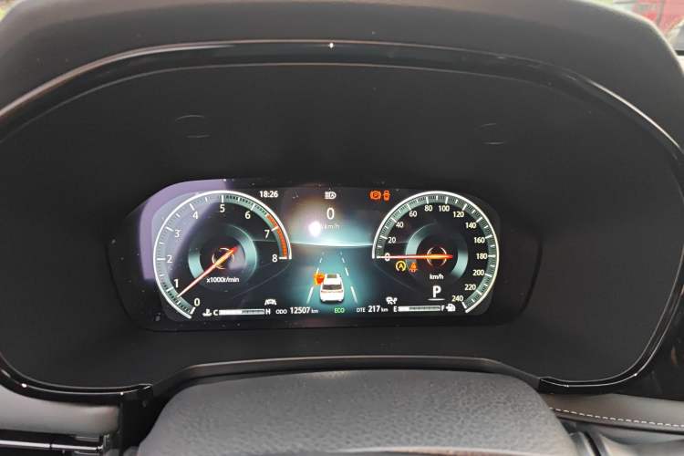 Used CHANGAN CS95 2023 2.0T All-Wheel Drive Premium PLUS Instrument Cluster