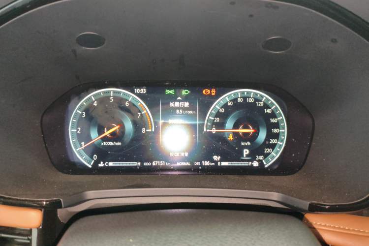 Used CHANGAN CS95 2023 2.0T Two-Wheel Drive Luxury PLUS Instrument Cluster