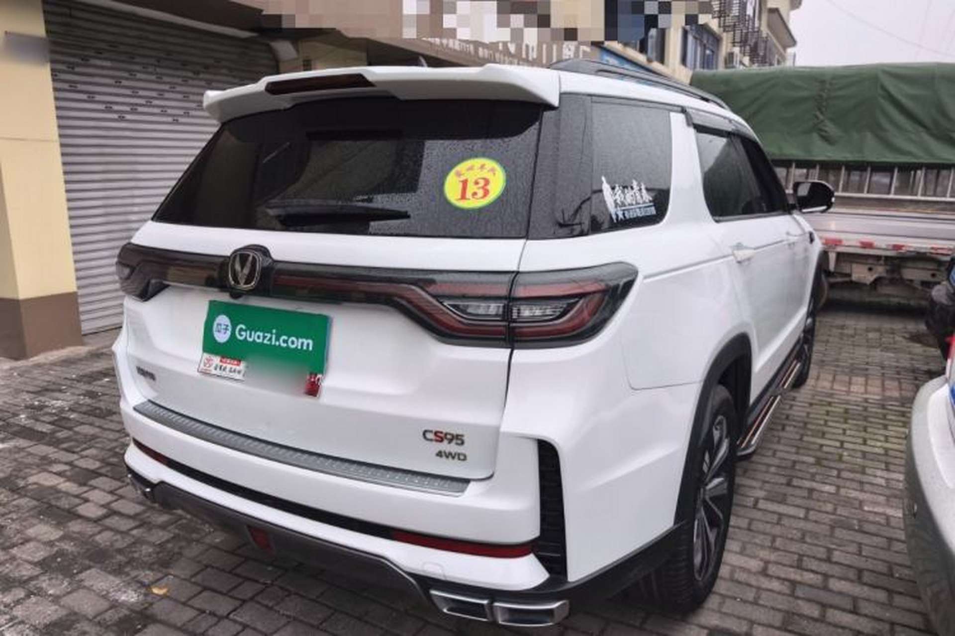 Used CHANGAN CS95 2023 2.0T All-Wheel Drive Premium PLUS Rear Right 45 Deg