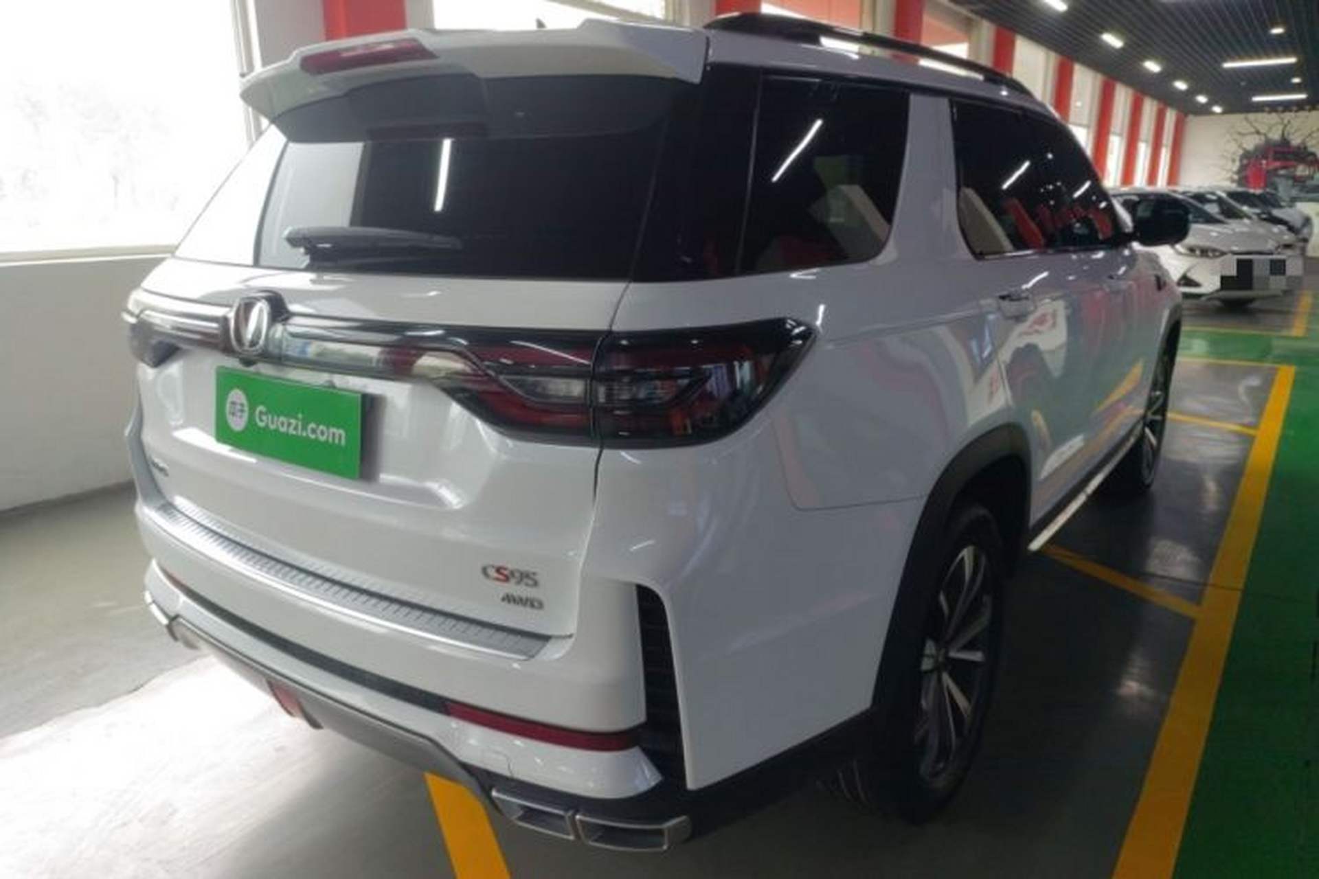 Used CHANGAN CS95 2023 2.0T All-Wheel Drive Premium PLUS Rear Right 45 Deg