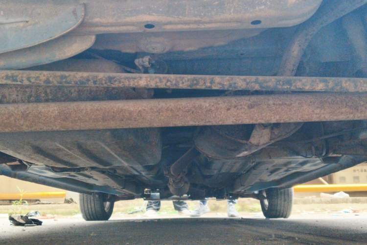 Used CHANGAN CX20 2011 1.3L Manual Comfort Edition Chassis Rear