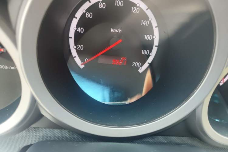 Used CHANGAN CX20 2011 1.3L Manual Sport Edition Odometer Close Up