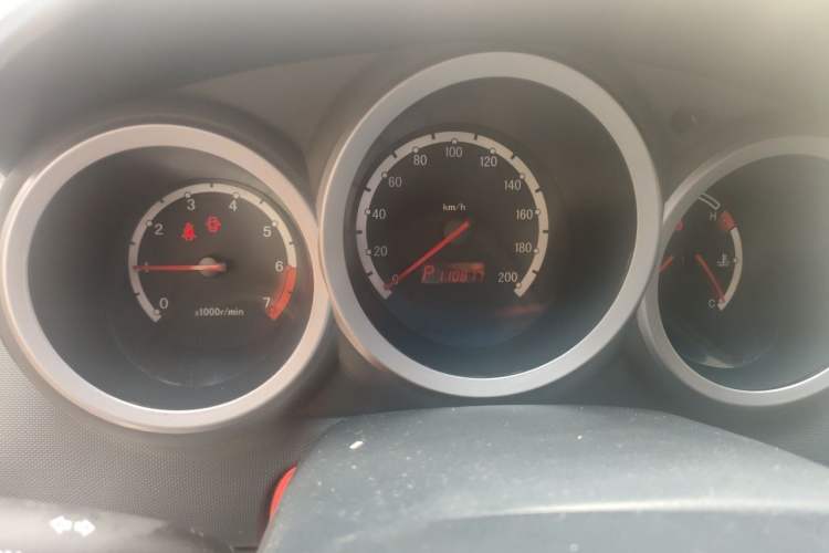 Used CHANGAN CX20 2011 1.3L Automatic Sport Edition Odometer Close Up