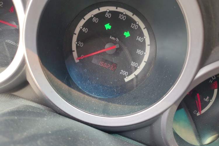 Used CHANGAN CX20 2011 1.3L Manual Sport Edition Odometer Close Up