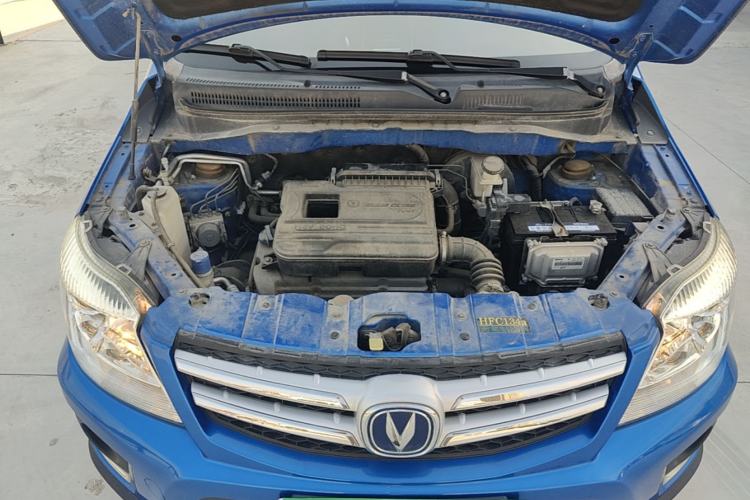 Used CHANGAN CX20 2014 1.4L IMT Sunroof Navigation Version China IV Standard Engine Bay