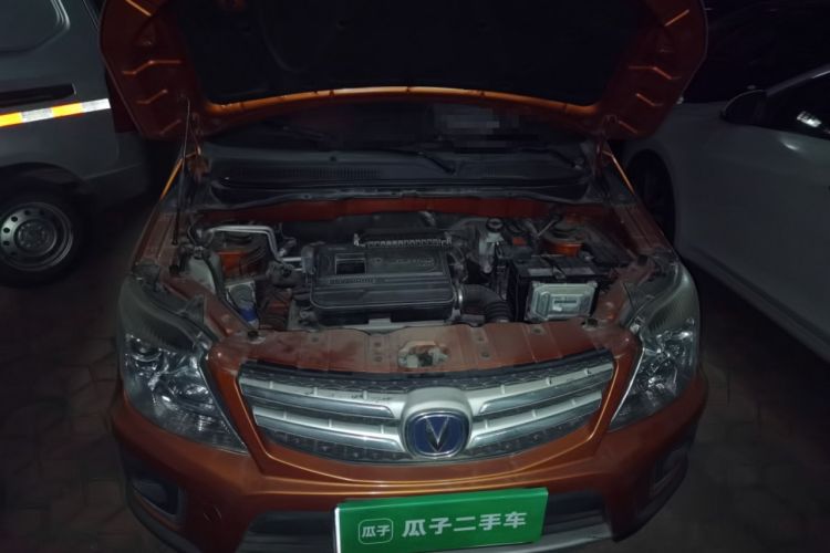 Used CHANGAN CX20 2014 1.4L IMT Sunroof Navigation Version China IV Standard Engine Bay