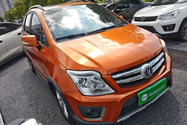 Used CHANGAN CX20 2014 1.4L IMT Sunroof Navigation Version China IV Standard Front Right 45 Deg
