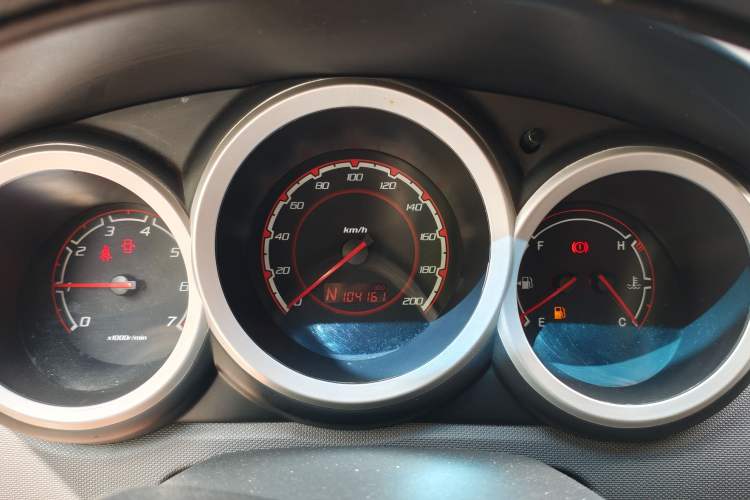 Used CHANGAN CX20 2014 1.4L IMT Sunroof Navigation Version China IV Standard Instrument Cluster