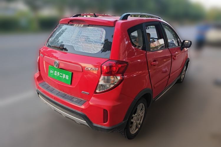 Used CHANGAN CX20 2014 1.4L Manual Sport Version China IV Standard Rear Right 45 Deg