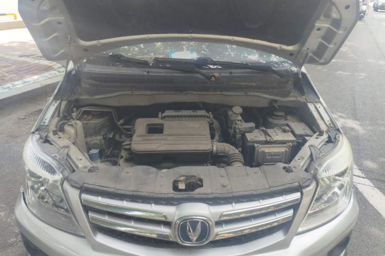 Used CHANGAN CX20 2014 1.4L Manual Sunroof Navigation Version China V Standard Engine Bay