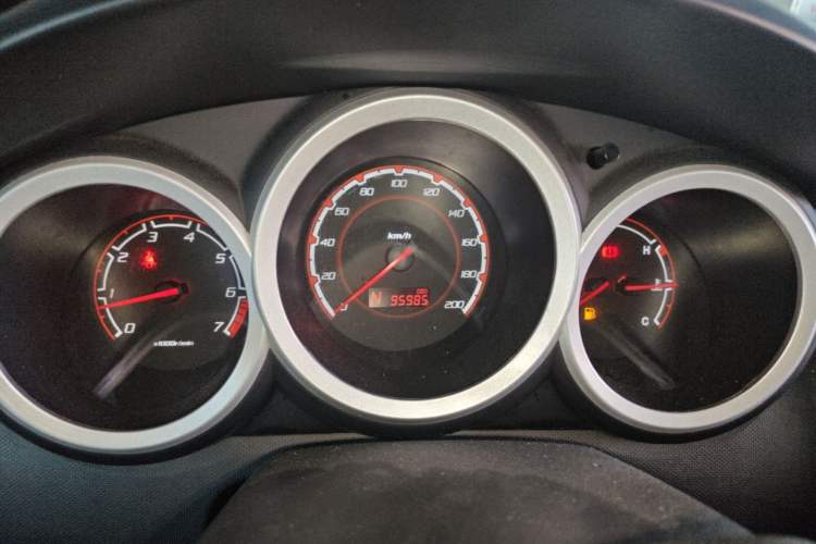 Used CHANGAN CX20 2014 1.4L IMT Sunroof Navigation Version China IV Standard Instrument Cluster