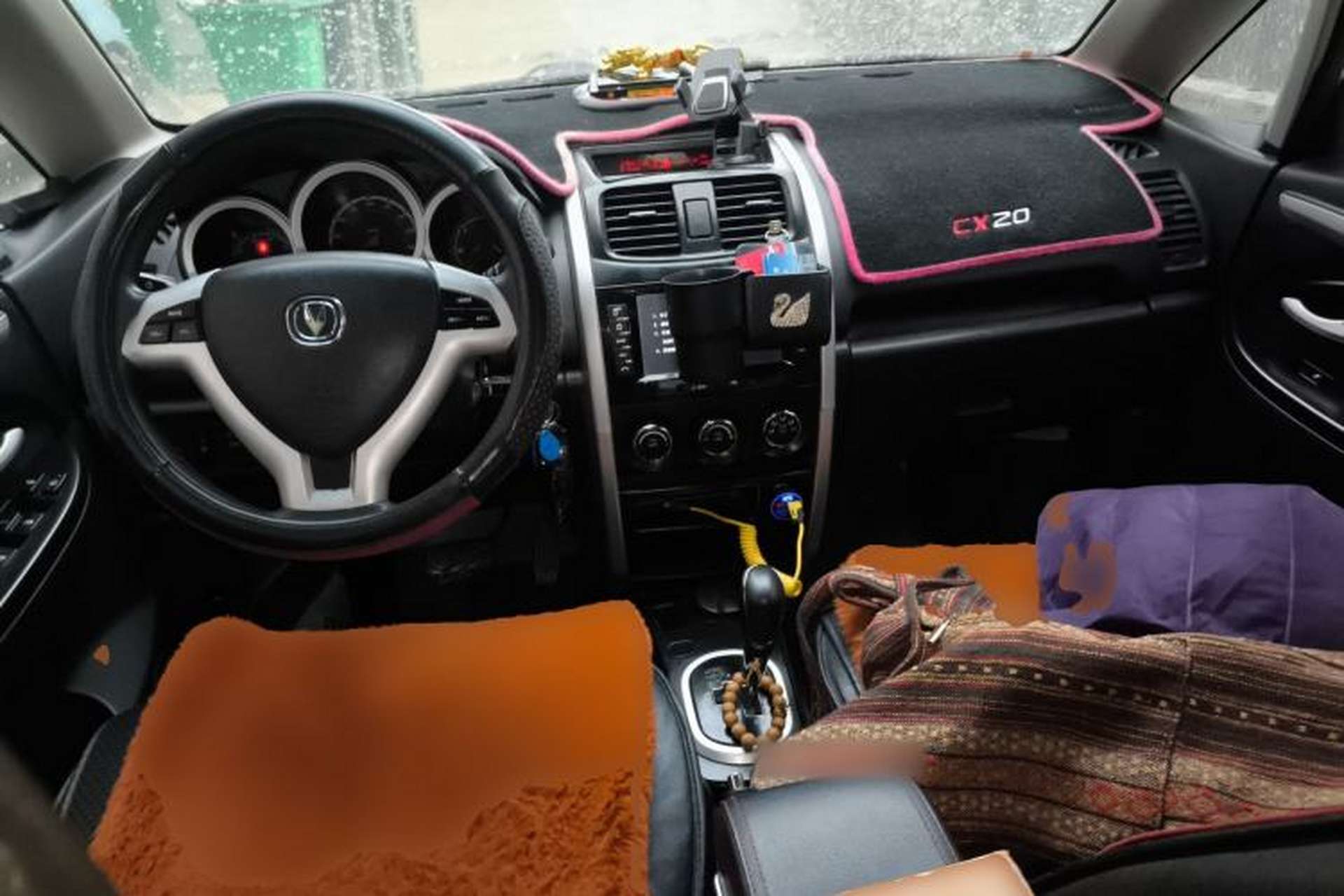 Used CHANGAN CX20 2014 1.4L IMT Sunroof Navigation Version China IV Standard Center Console