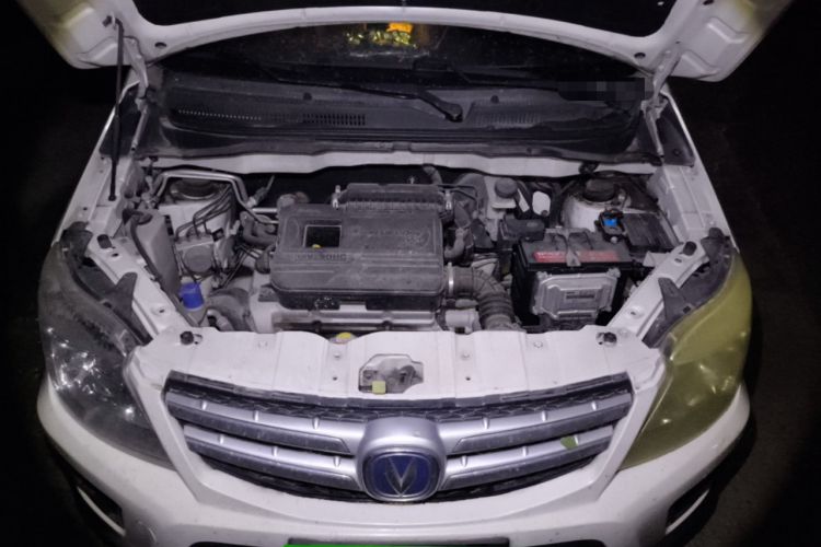 Used CHANGAN CX20 2014 1.4L IMT Sunroof Navigation Version China IV Standard Engine Bay