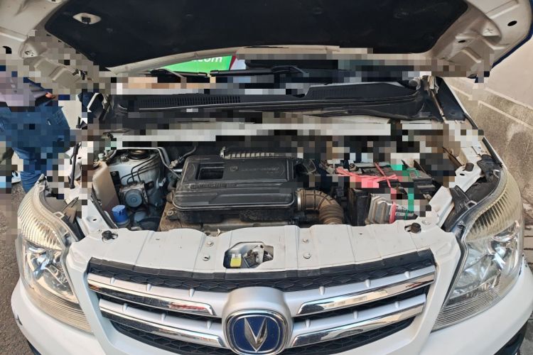 Used CHANGAN CX20 2014 1.4L IMT Sunroof Navigation Version China IV Standard Engine Bay
