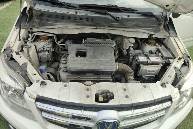 Used CHANGAN CX20 2014 1.4L Manual Sunroof Navigation Version China V Standard Engine Bay