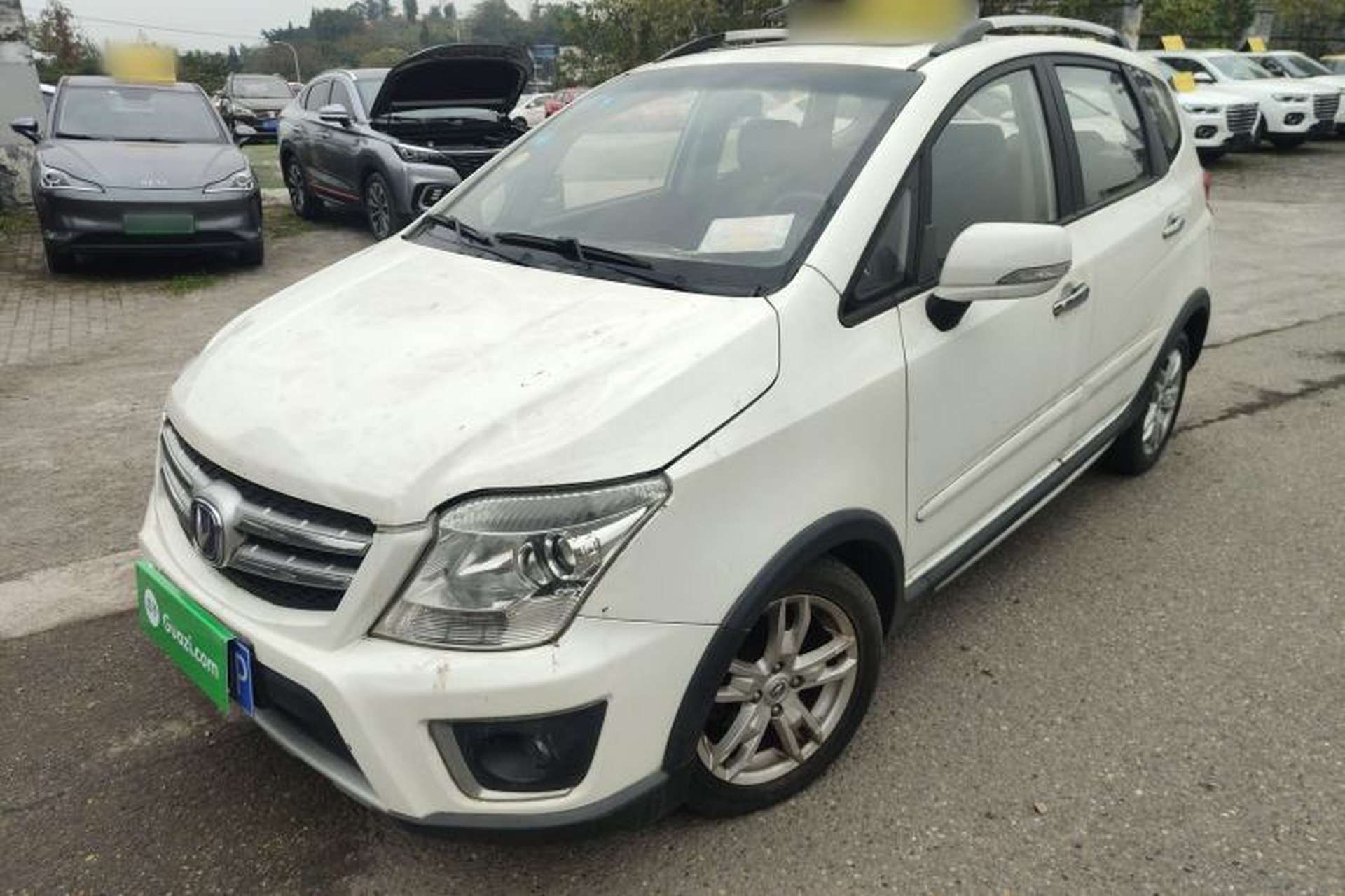 Used CHANGAN CX20 2014 1.4L Manual Sunroof Navigation Version China V Standard Front Left 45 Deg
