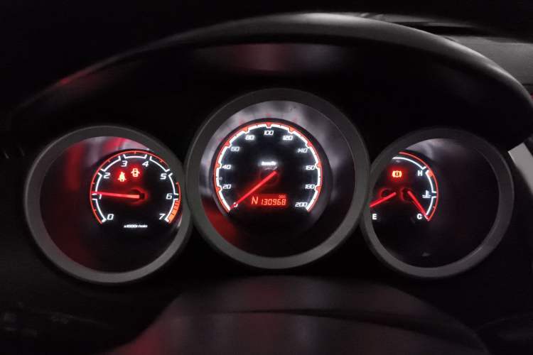 Used CHANGAN CX20 2014 1.4L IMT Sunroof Navigation Version China IV Standard Instrument Cluster