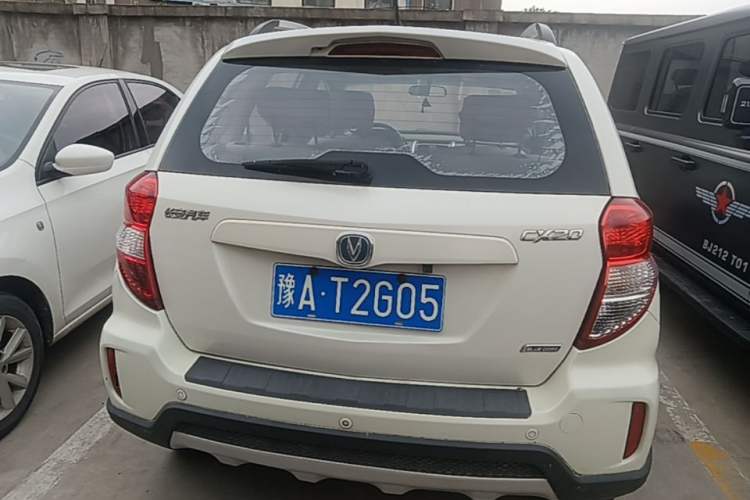 Used CHANGAN CX20 2014 1.4L Manual Sport Version China IV Standard Rear