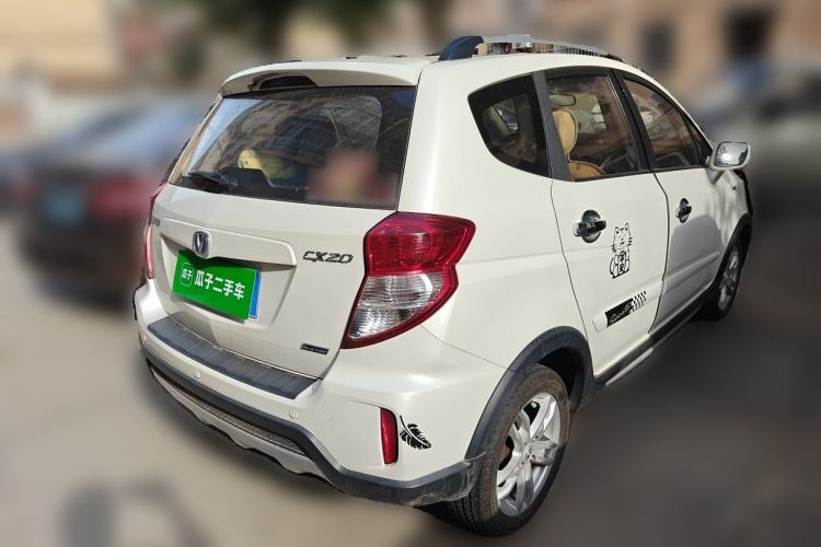 Used CHANGAN CX20 2014 1.4L Manual Sport Version China IV Standard Rear Right 45 Deg