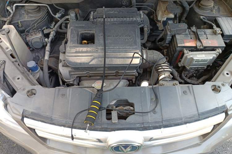 Used CHANGAN CX20 2014 1.4L Manual Sport Version China IV Standard Engine Bay