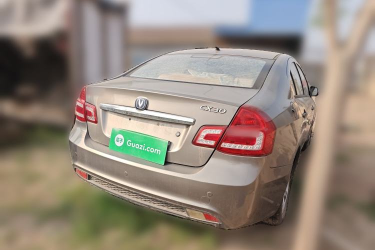 Used CHANGAN CX30 2012 Sedan 1.6L Manual Luxury Model Rear Right 45 Deg