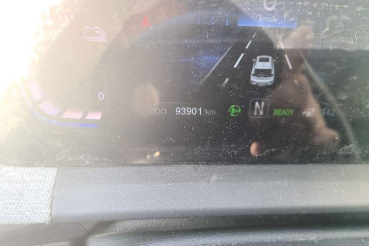 Used CHANGAN E-Pro 2020 Long-Engine Version Odometer Close Up