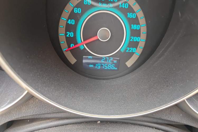 Used CHANGAN Eado 2012 1.6L Manual Luxury Version China IV Standard Odometer Close Up