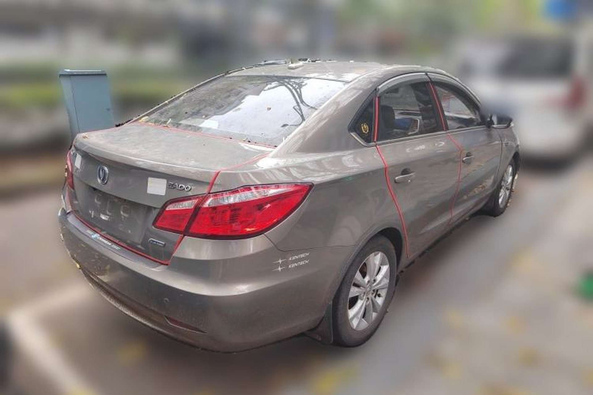 Used CHANGAN Eado 2013 1.6L Manual Elite Model China IV Standard Rear Right 45 Deg