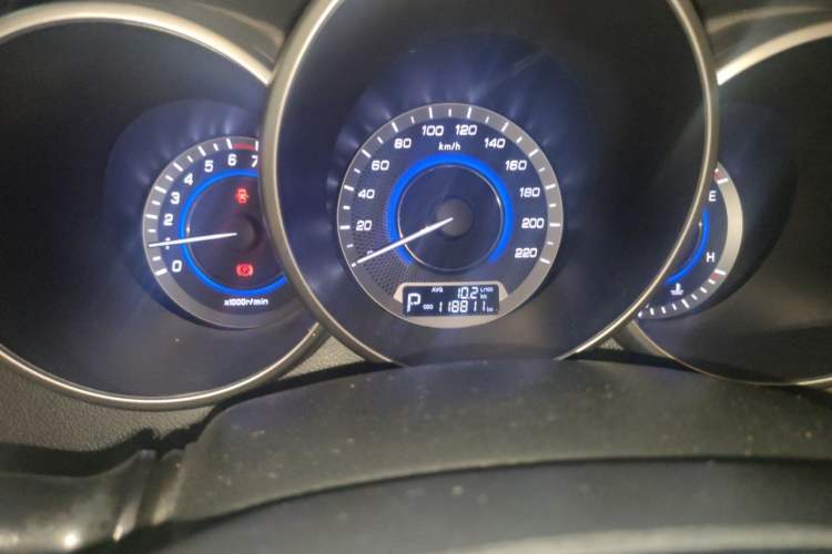 Used CHANGAN Eado 2013 1.6L Automatic Junku Model China IV Standard Odometer Close Up