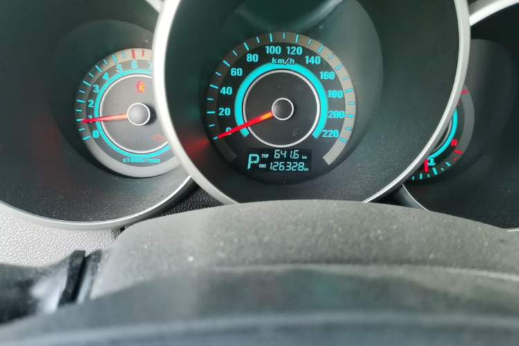 Used CHANGAN Eado 2013 1.6L Automatic Junku Model China IV Standard Odometer Close Up
