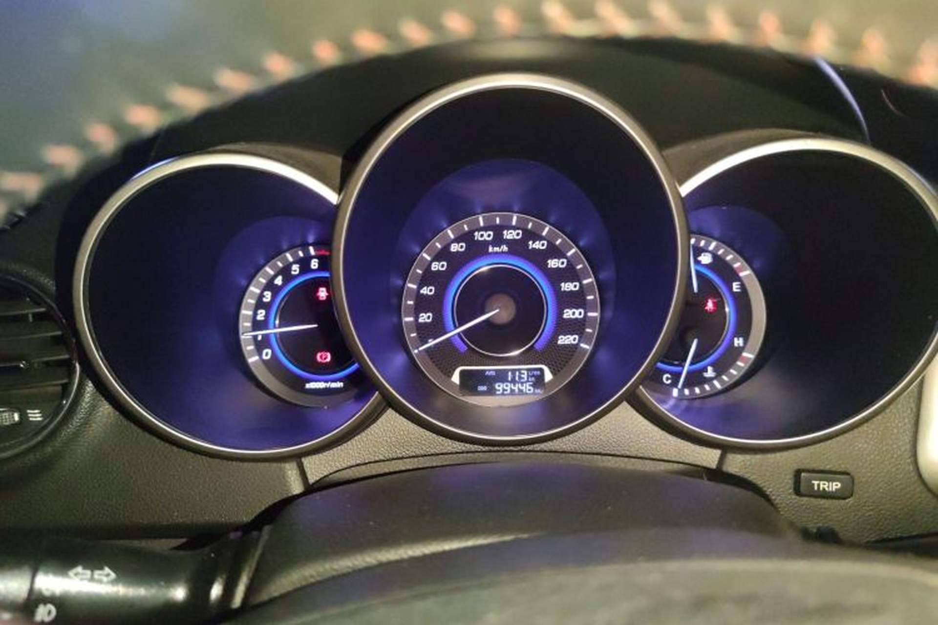 Used CHANGAN Eado  Odometer Close Up