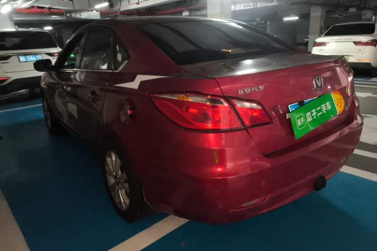 Used CHANGAN Eado 2013 1.6L Manual Luxury Model China V Standard Rear Left 45 Deg