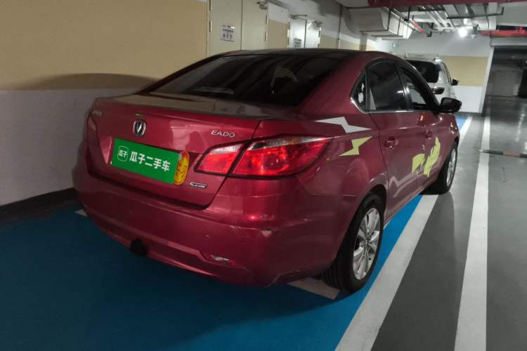 Used CHANGAN Eado 2013 1.6L Manual Luxury Model China V Standard Rear Right 45 Deg