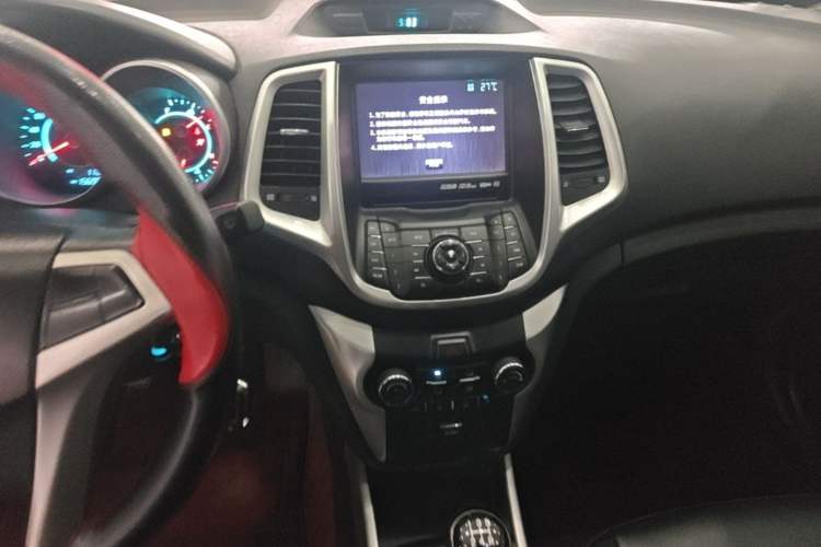 Used CHANGAN Eado 2013 1.6L Manual ZhiKu Model China IV Standard Audio And AC Panel