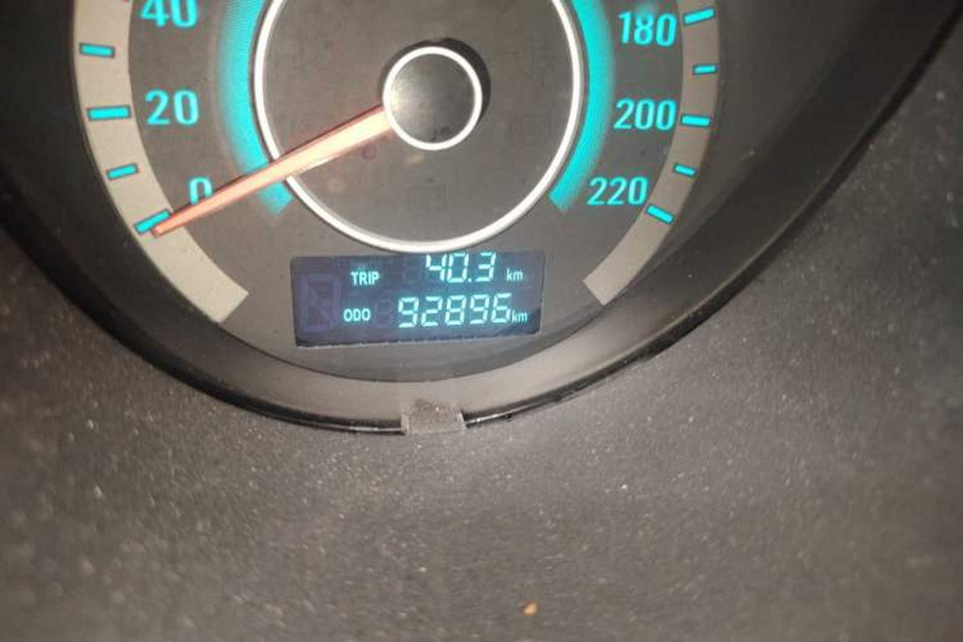 Used CHANGAN Eado 2013 1.6L Manual Junkuo Model China IV Standard Odometer Close Up