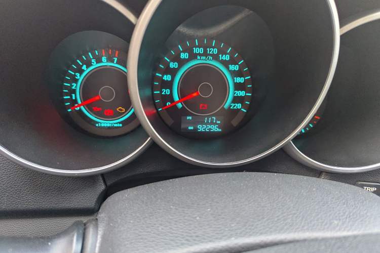 Used CHANGAN Eado 2013 1.6L Manual Junkuo Model China IV Standard Odometer Close Up