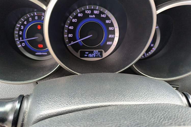 Used CHANGAN Eado  Odometer Close Up