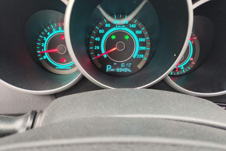 Used CHANGAN Eado  Odometer Close Up