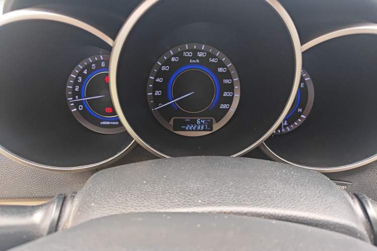 Used CHANGAN Eado 2014 1.6L Manual Elite Version Odometer Close Up