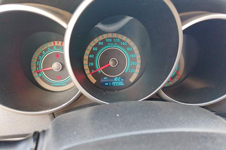 Used CHANGAN Eado  Odometer Close Up