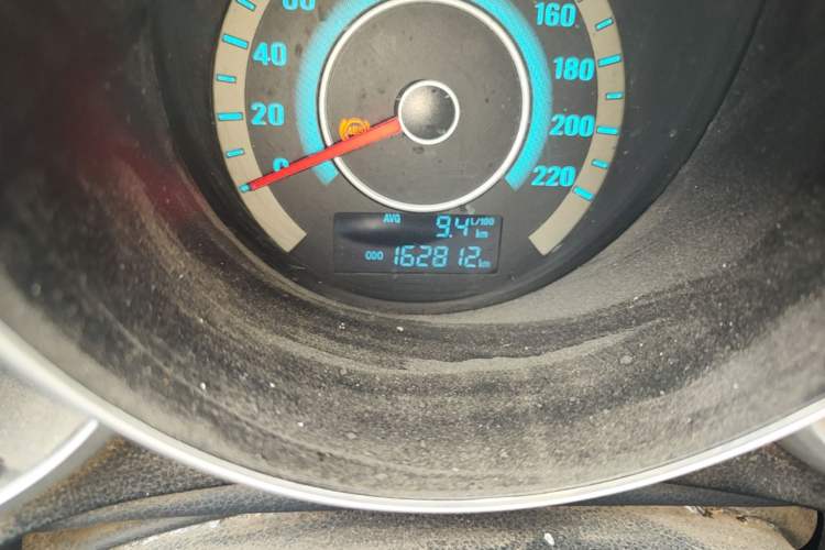 Used CHANGAN Eado 2014 1.6L Manual Luxury Model Odometer Close Up