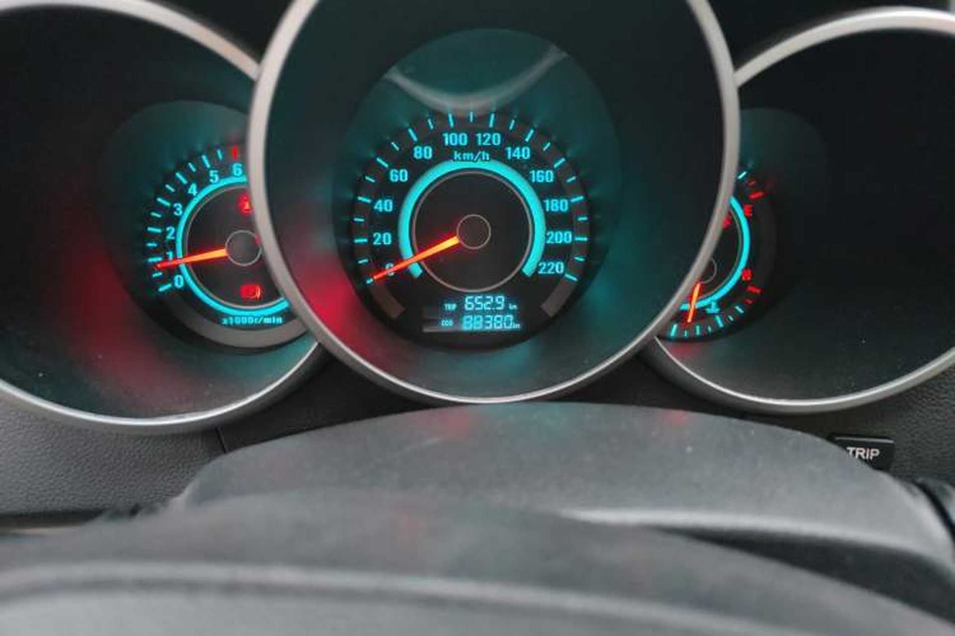 Used CHANGAN Eado 2014 1.6L Manual Luxury Model Odometer Close Up