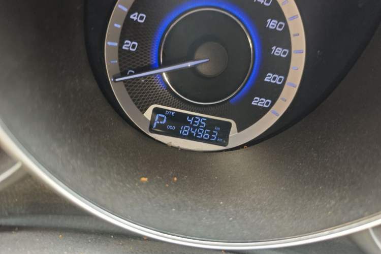 Used CHANGAN Eado 2014 1.6L Automatic Luxury Model Odometer Close Up