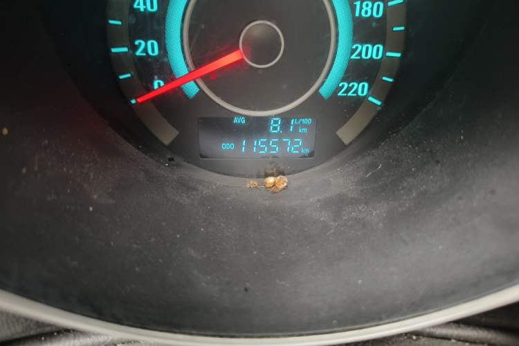 Used CHANGAN Eado 2014 1.6L Manual Elite Version Odometer Close Up