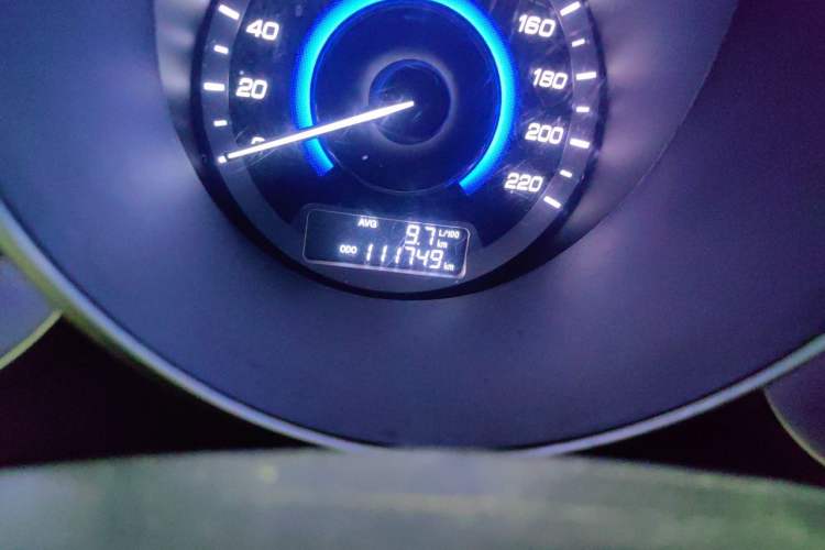 Used CHANGAN Eado 2014 1.6L Manual Luxury Model Odometer Close Up