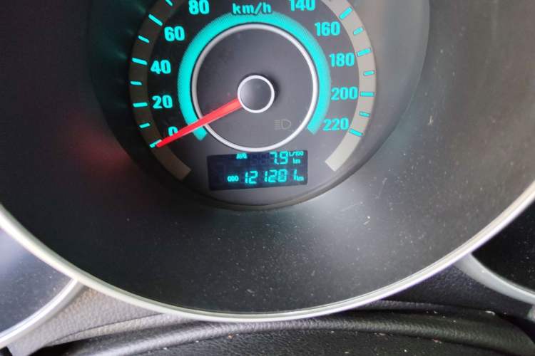 Used CHANGAN Eado  Odometer Close Up
